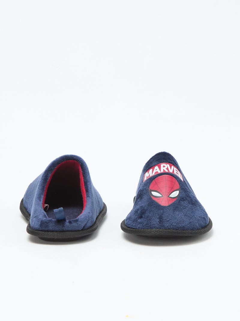 Pantoffels 'Spider-man' Blauw - Kiabi