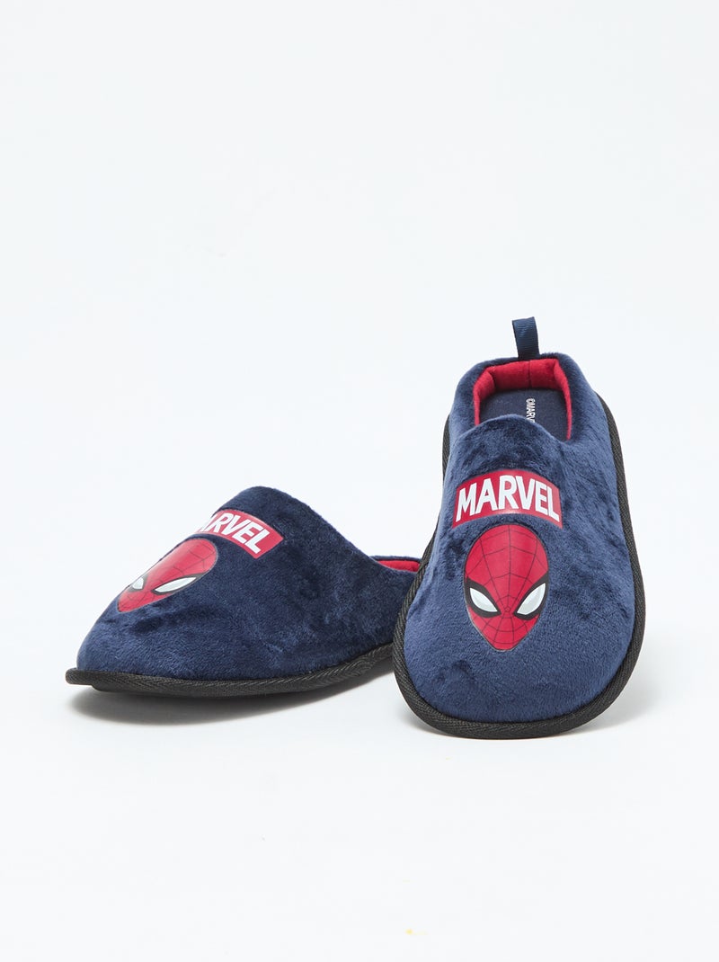 Pantoffels 'Spider-man' Blauw - Kiabi