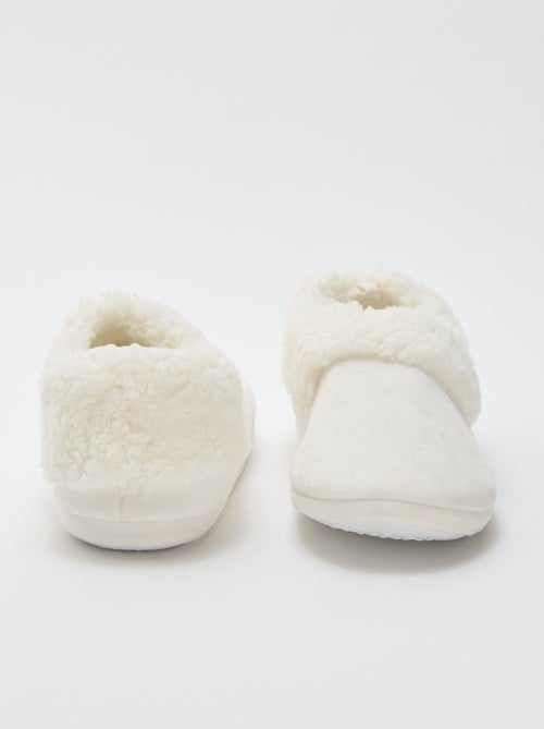 Pantoffels van suèdine - Kiabi