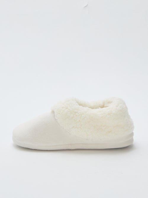 Pantoffels van suèdine - Kiabi