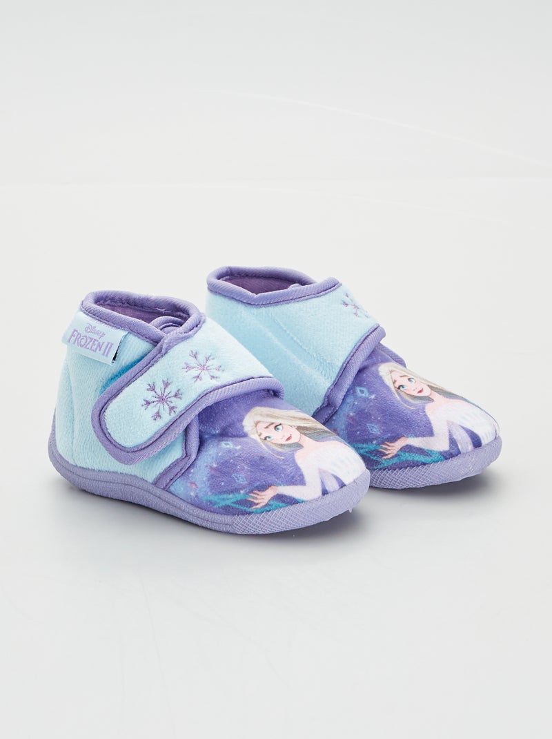 Pantoffels van velours 'Frozen' ROSE - Kiabi