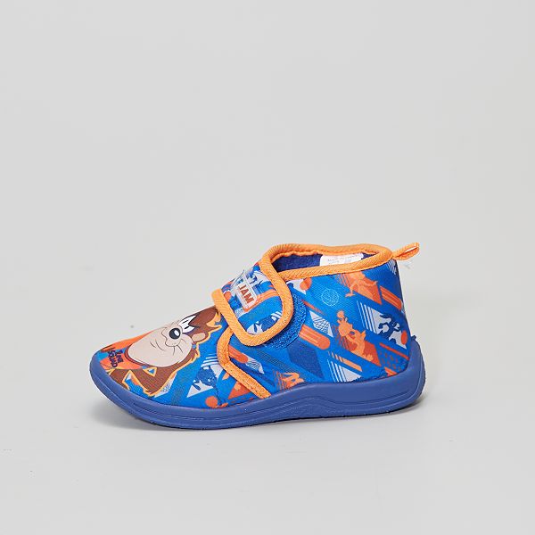 Pantoffels van zachte ratine 'Space Jam' Schoenen - GRIJS - Kiabi - 10,00€