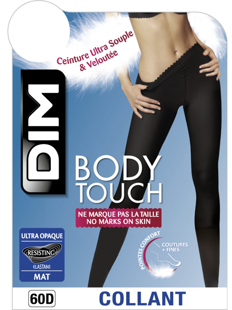 Panty 'Body Touch' van Dim 60D zwart - Kiabi