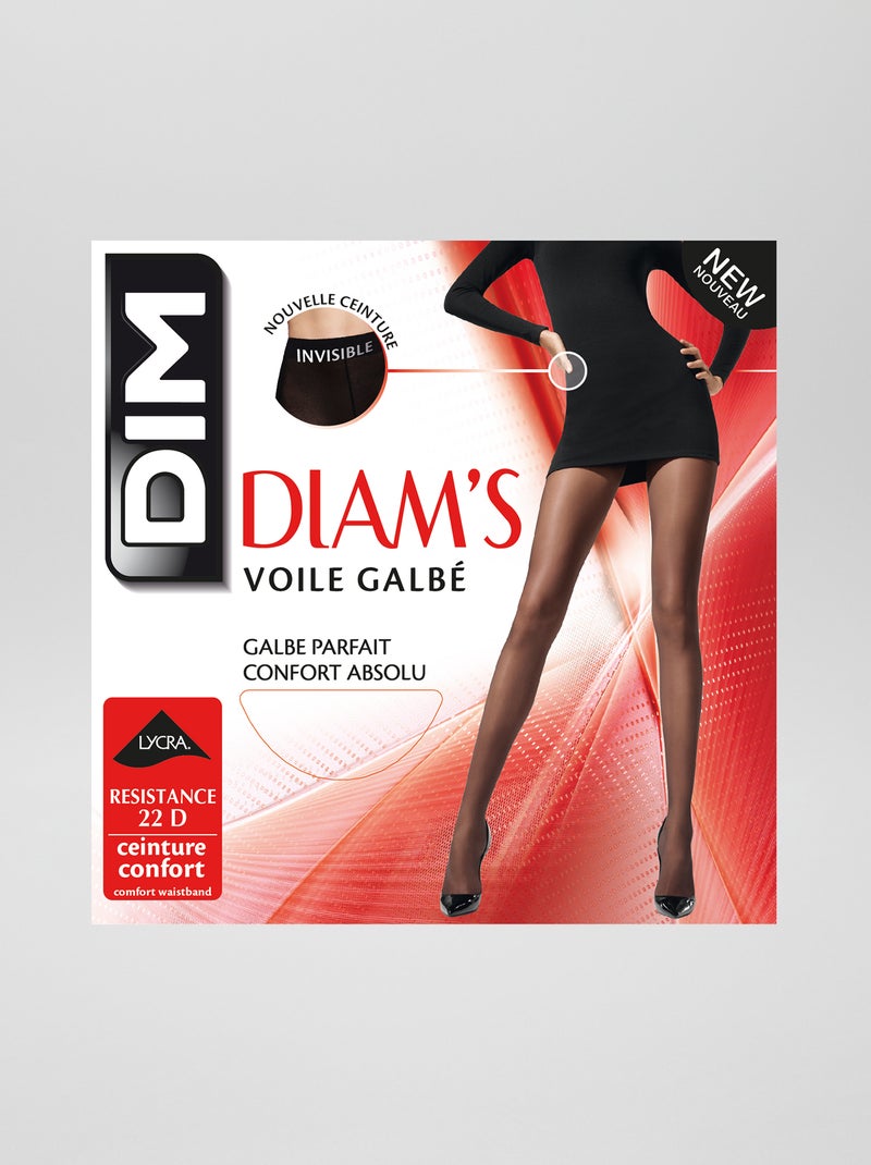 Panty 'DIM Voile galbé' zwart - Kiabi