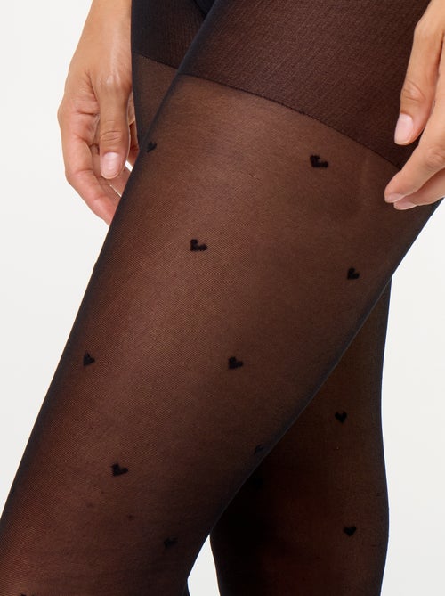 Panty met hartjesmotief - Kiabi Panty met hartjesmotief - Kiabi
