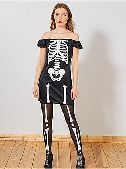 Panty met skeletprint - Kiabi