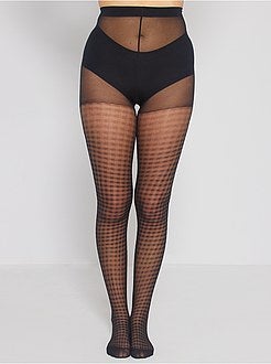 Panty's DIM STYLE vichy 20D - Kiabi