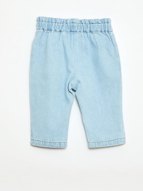 Paperbag jeans - Kiabi