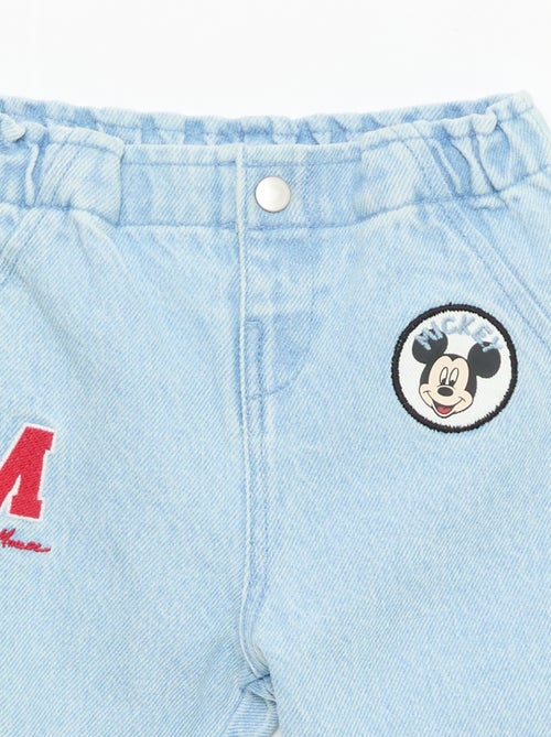 Paperbag jeans 'Disney' - Kiabi