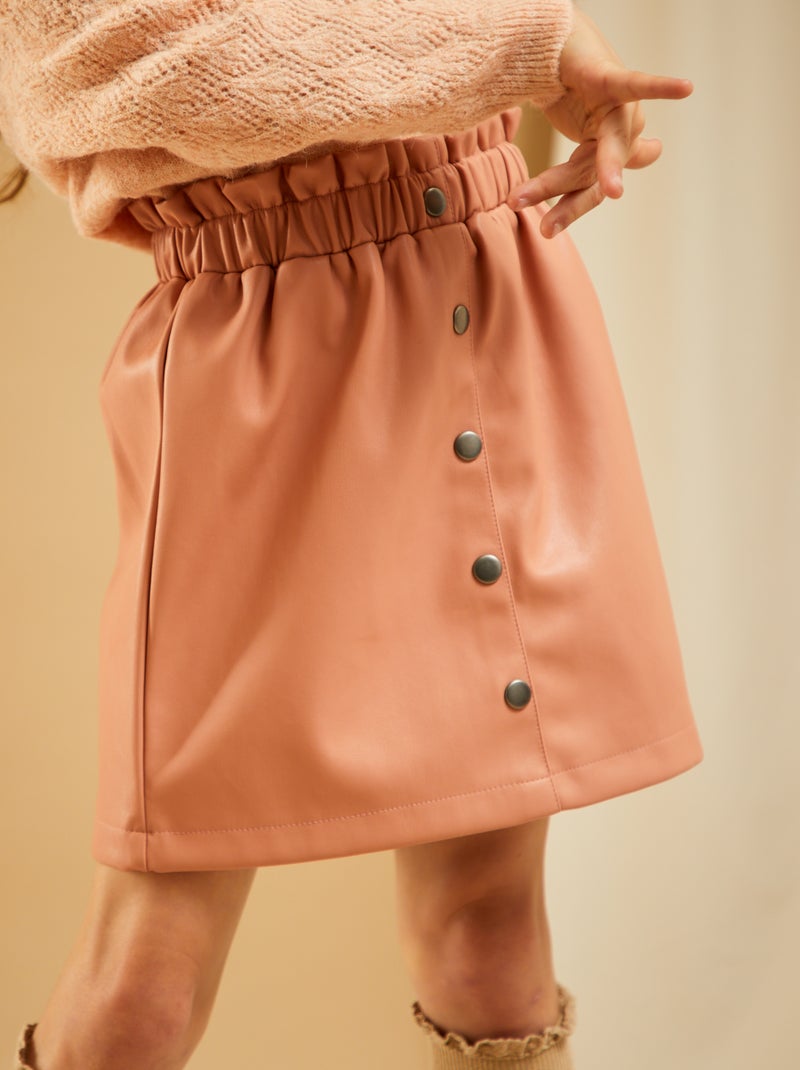 Paperbagrok roze - Kiabi