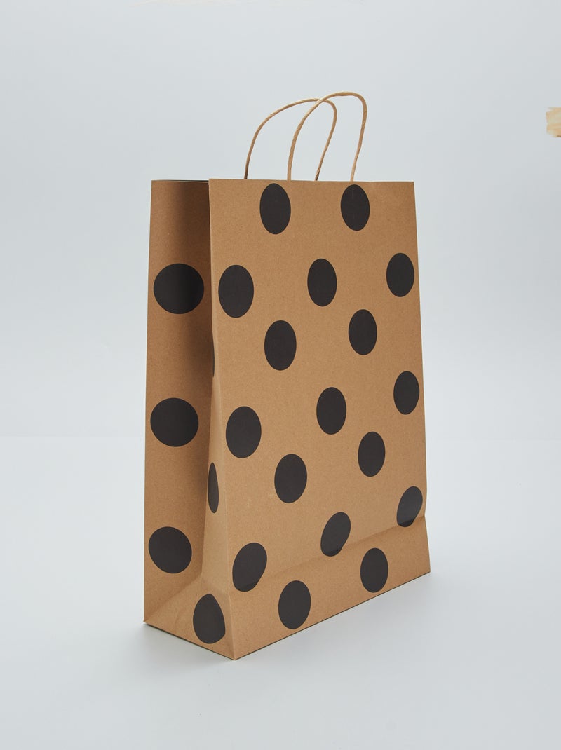 Papieren cadeautasje BIEGE - Kiabi