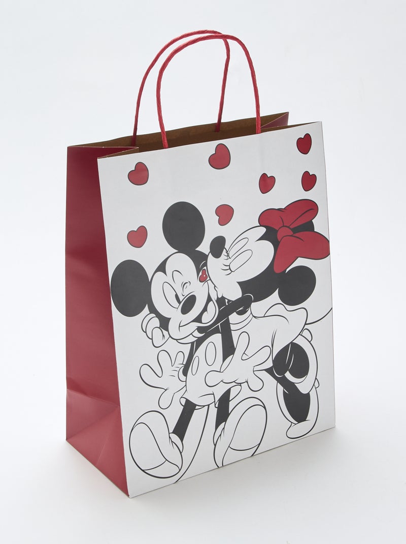 Papieren cadeautasje 'Stitch' Biege - Kiabi