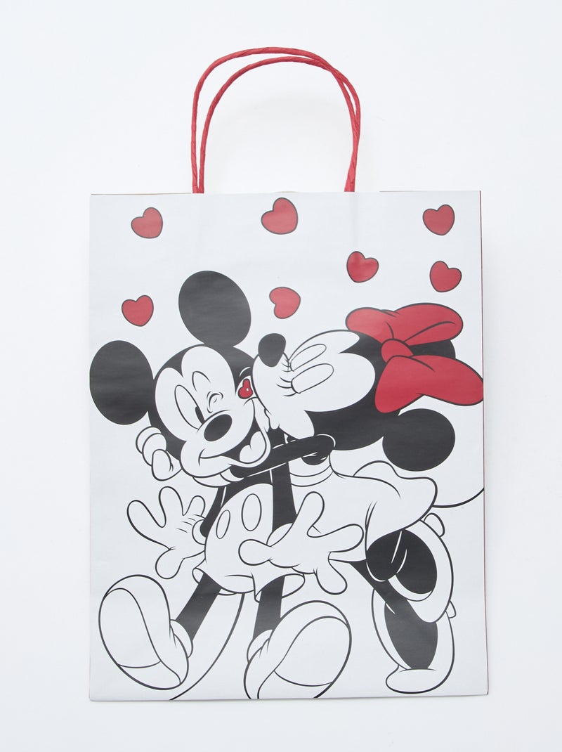Papieren cadeautasje 'Stitch' Biege - Kiabi