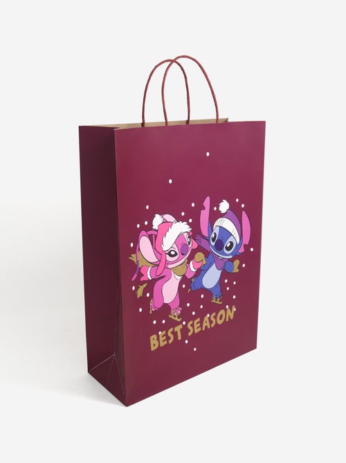 Papieren 'Disney'-kerstcadeautas - XL-formaat - Kiabi