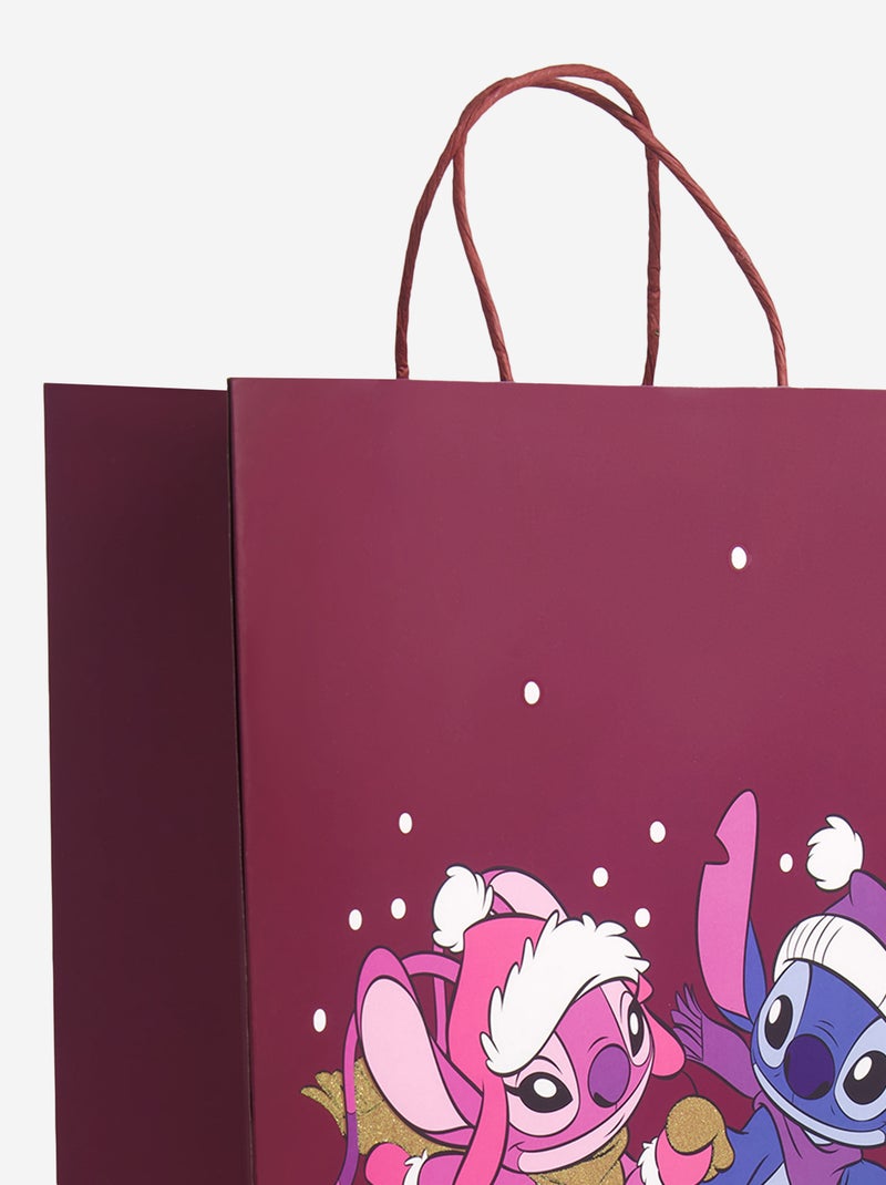 Papieren 'Disney'-kerstcadeautas - XL-formaat Biege - Kiabi