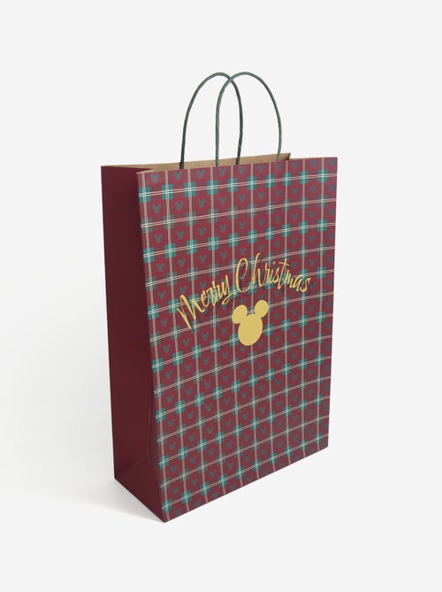 Papieren 'Disney'-kerstcadeautas - XL-formaat - Kiabi