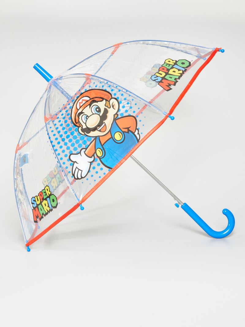 Paraplu 'Mario' transparant - Kiabi