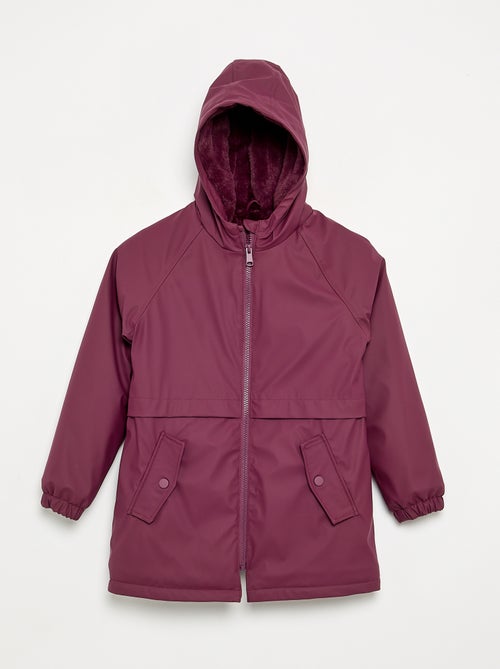 Parka gevoerd met imitatiebont - Kiabi
