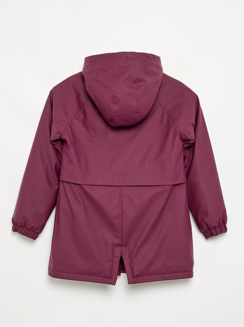 Parka gevoerd met imitatiebont - Kiabi