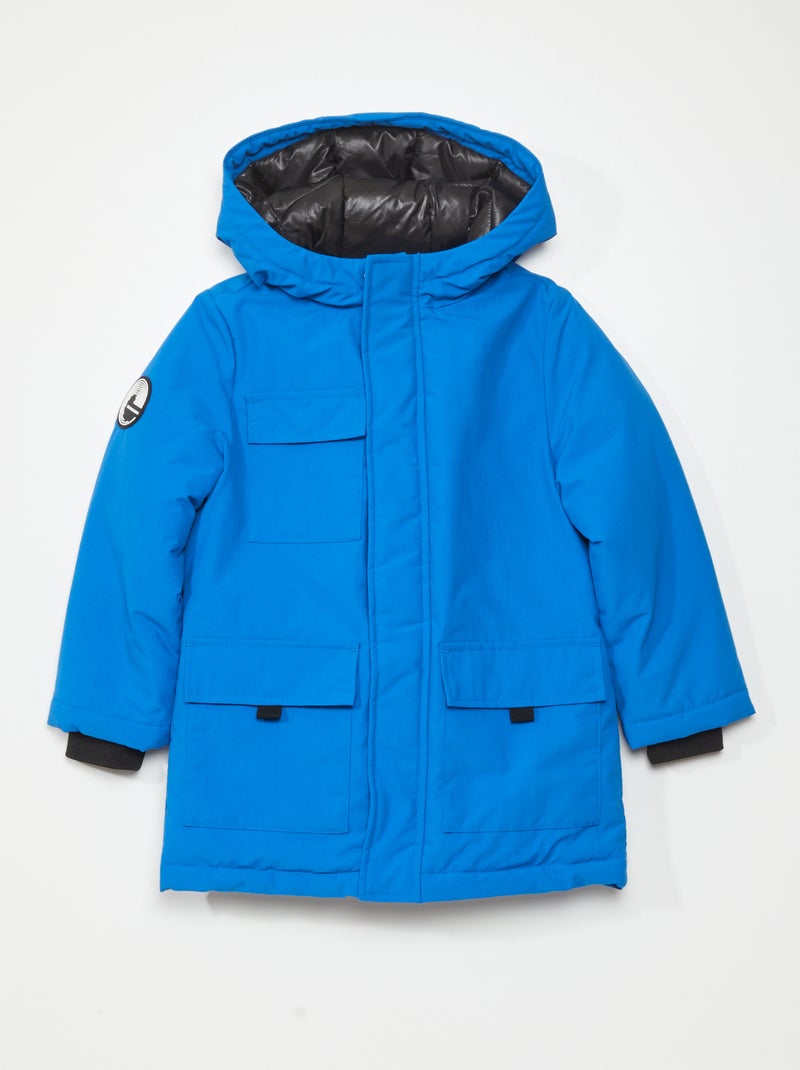 Parka met capuchon - Altijd superwarm GEEL - Kiabi