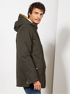 Herenmode maat S-XXL - Parka met capuchon - Kiabi