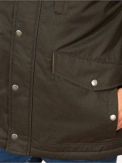 Herenmode maat S-XXL - Parka met capuchon - Kiabi