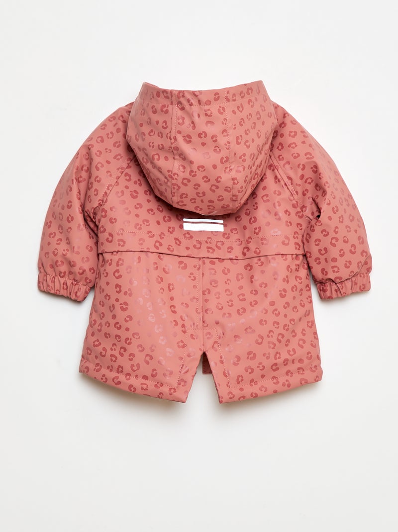Parka met print Rose - Kiabi