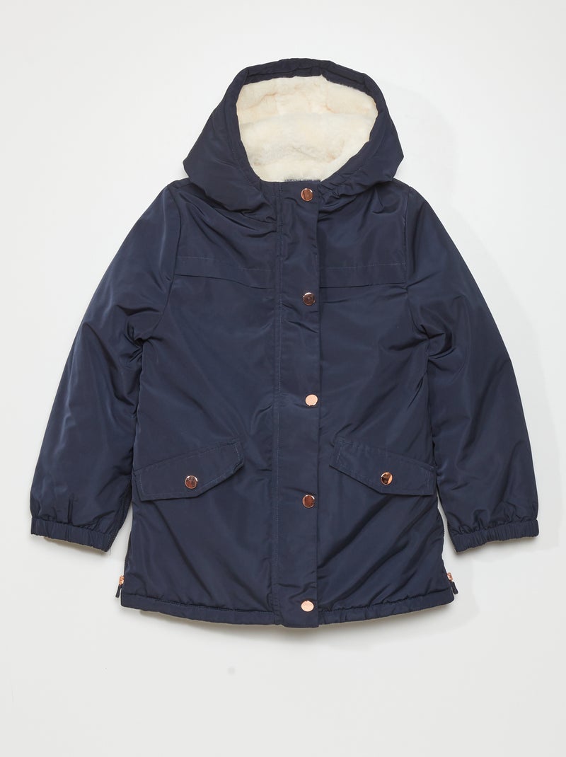 Your Wishes Sway Puffer Coat - Jongens Winterjas - Blauw – Bee Cute - Babykleding & Kinderkleding