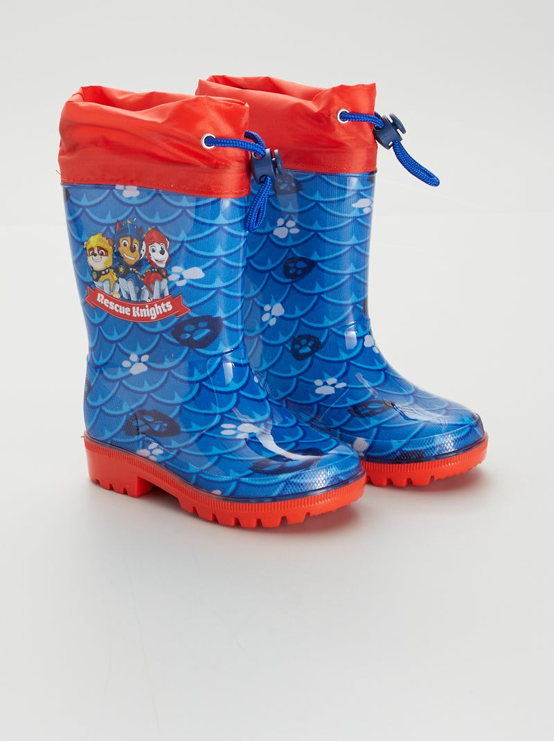 PAW Patrol--regenlaarzen BLAUW - Kiabi