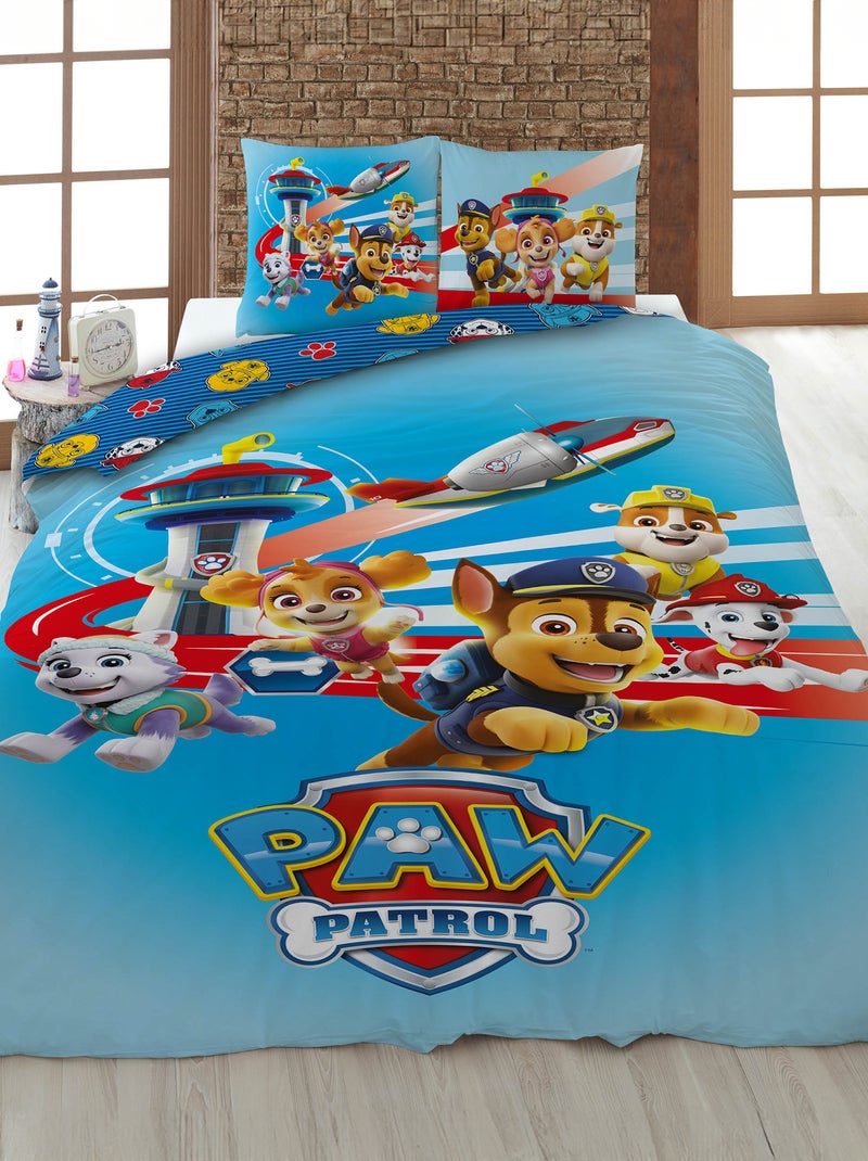 'PAW Patrol'-dekbedset - 1-persoonsbed BLAUW - Kiabi