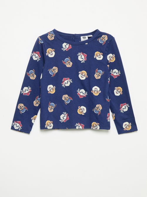 "Paw Patrol" pyjamaset T-shirt + lange broek - 2-delig - Kiabi