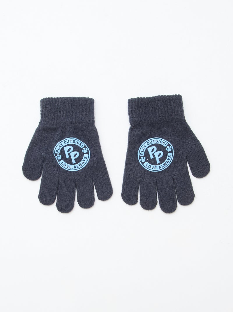 PAW PATROL Boys Winter Accessory Set, Warm and Comfortable - Gifts for Kids, Blue/Red, One Size