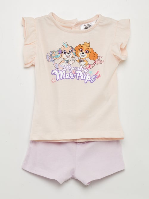 PAW Patrol-setje met short + T-shirt - Kiabi