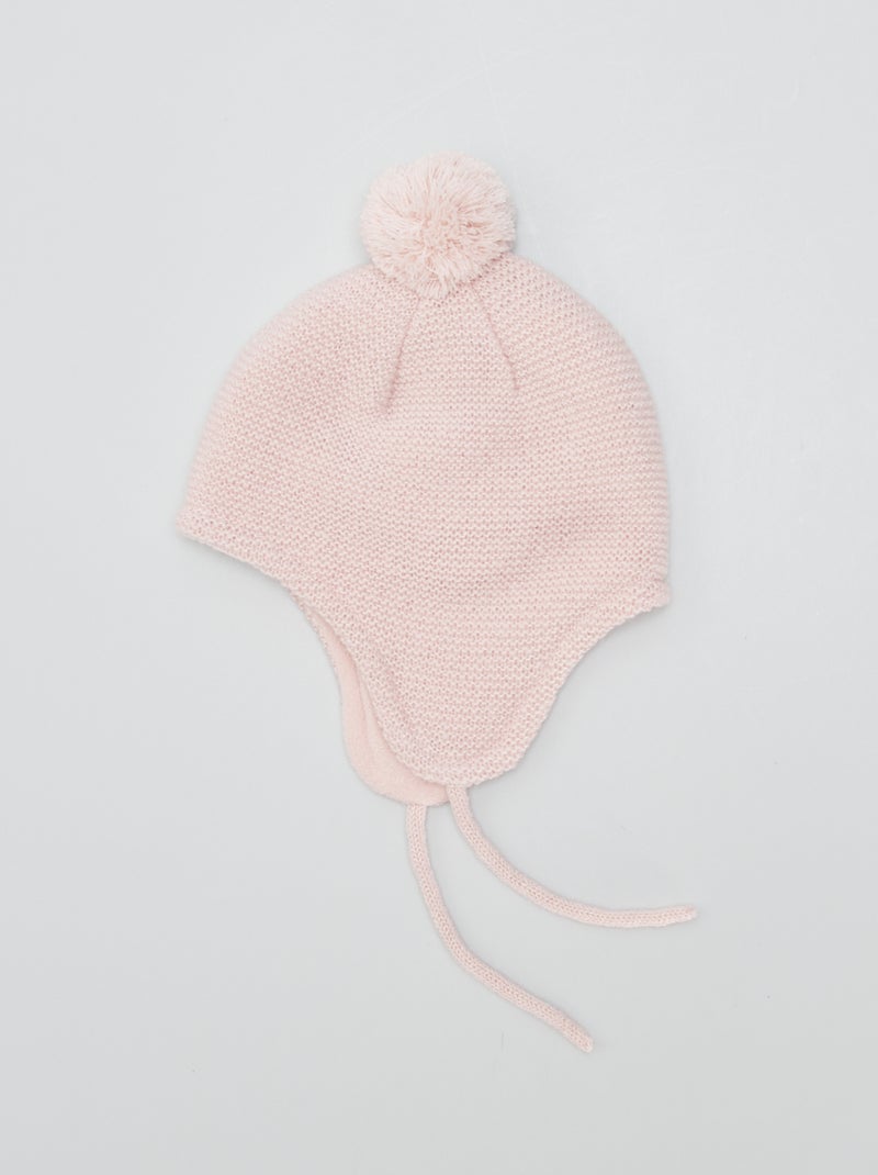 Peruaanse muts van tricot ROSE - Kiabi