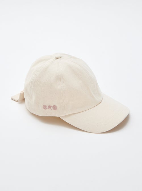 Pet met fantasie strik aan de achterkant - Kiabi