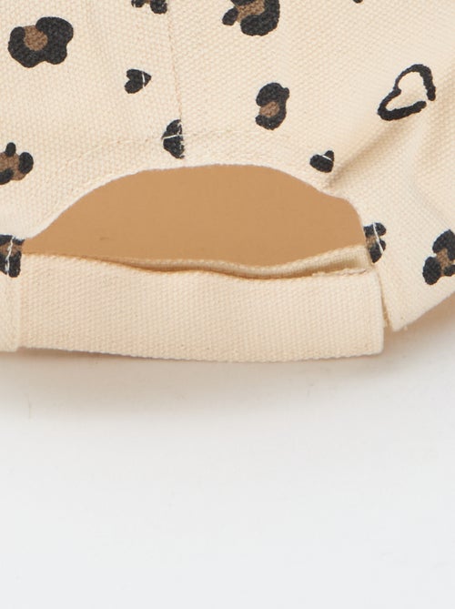 Pet met motief, verstelbaar met klittenband - Kiabi