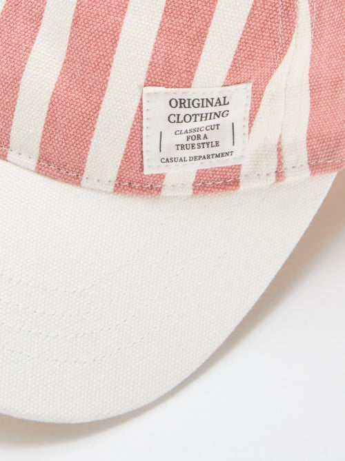 Pet met motief, verstelbaar met klittenband - Kiabi