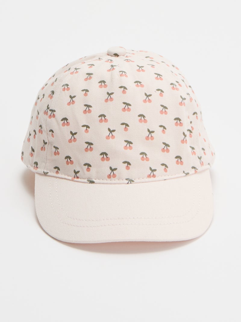 Pet met print in baseballstijl Rose - Kiabi