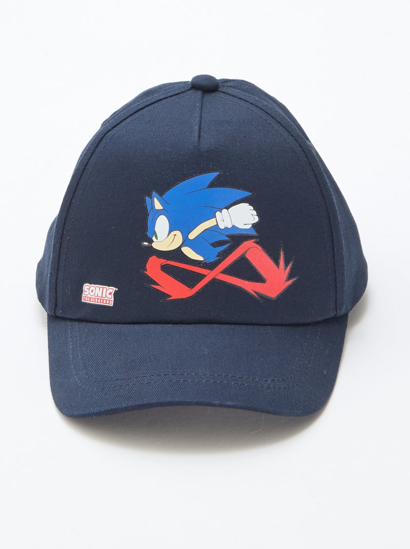 Pet van stof 'Sonic' Blauw - Kiabi