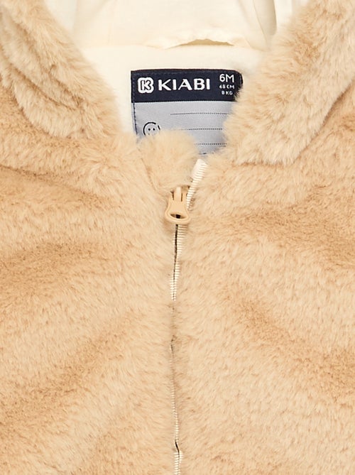 Pilotenpak van imitatiebont - Kiabi