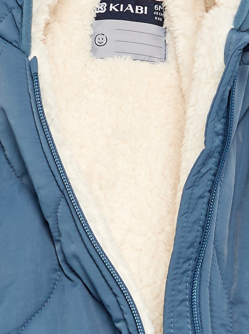 Pilotenpak zonder voetjes Blauw - Kiabi