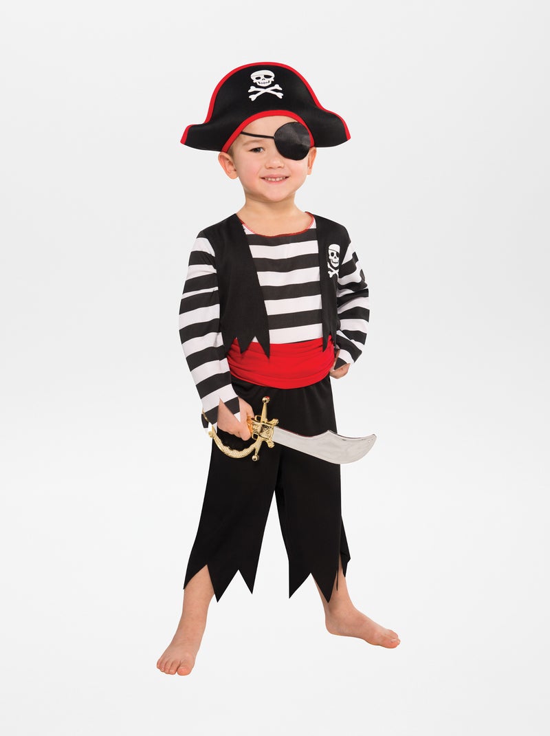 Piratenkostuum ZWART - Kiabi