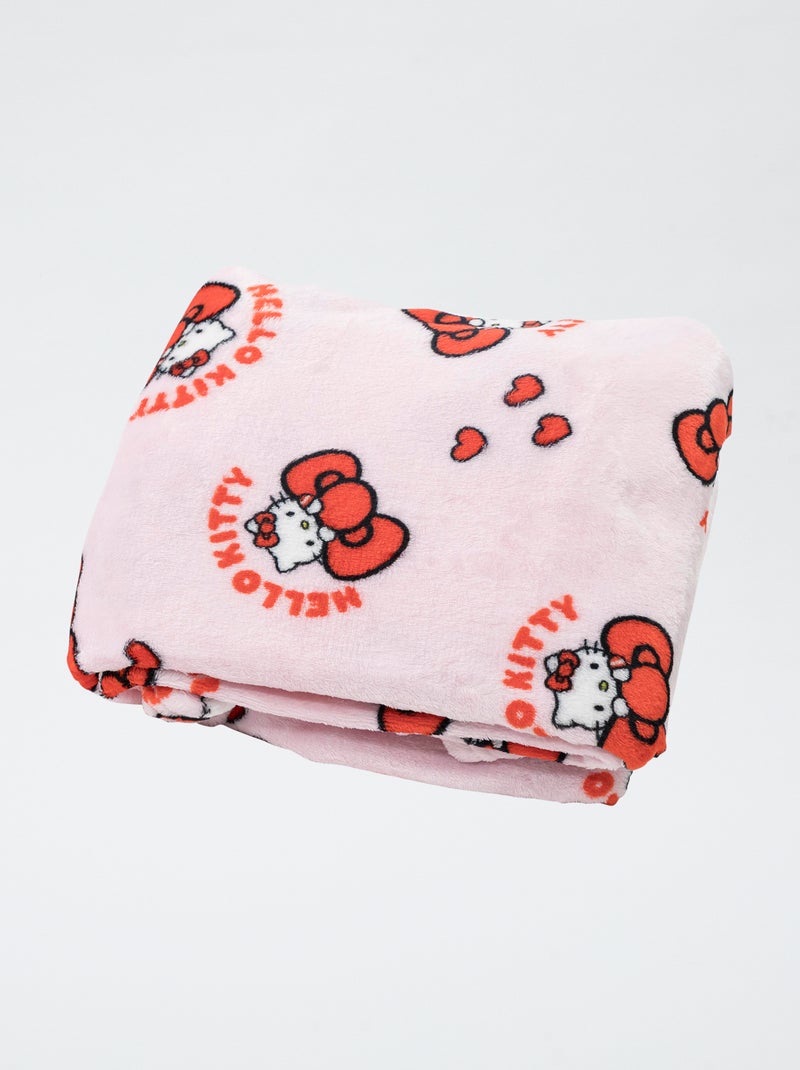 Plaid 'Hello Kitty' Rose - Kiabi