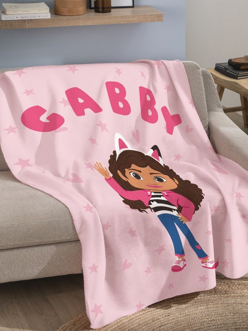 Plaid met print van Gabby's poppenhuis - Kiabi