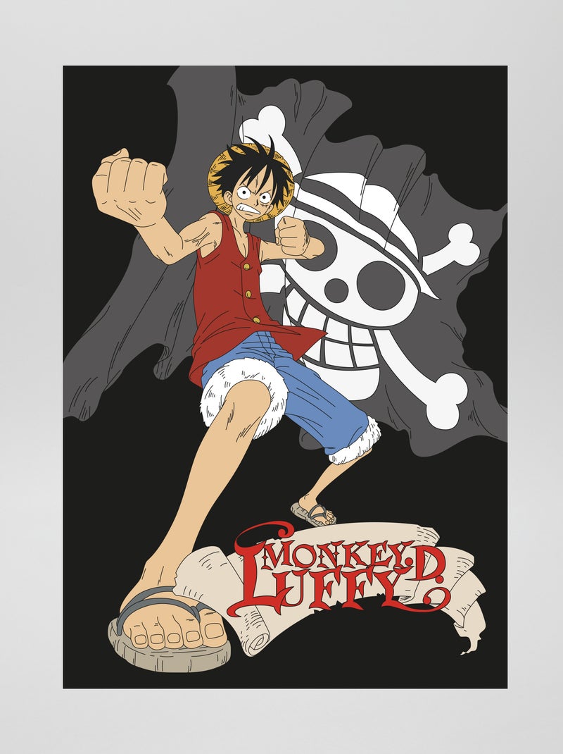 Plaid 'One Piece' ZWART - Kiabi