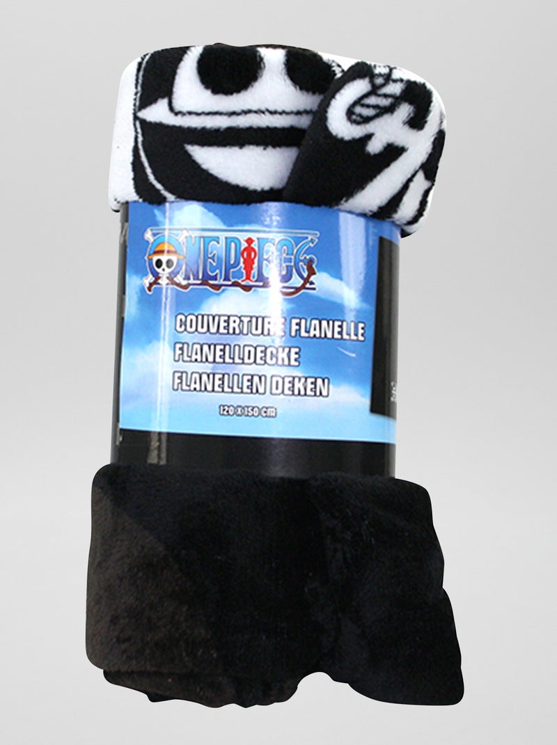 Plaid 'One Piece' ZWART - Kiabi