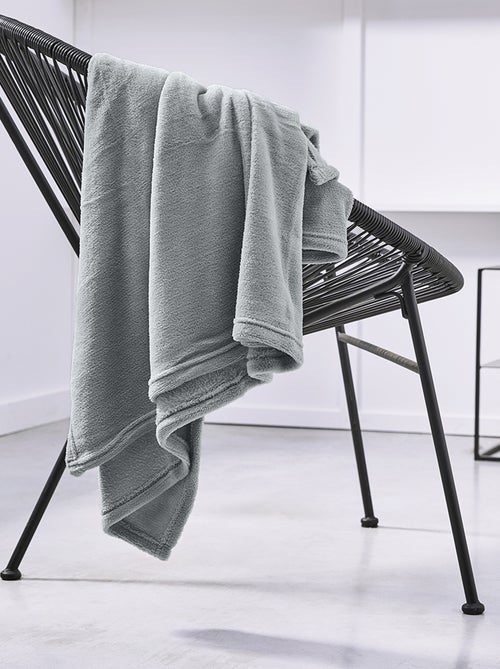 Plaid van velours - Kiabi