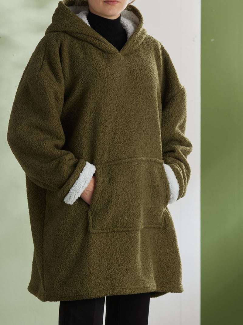 Plaid/poncho KAKI - Kiabi