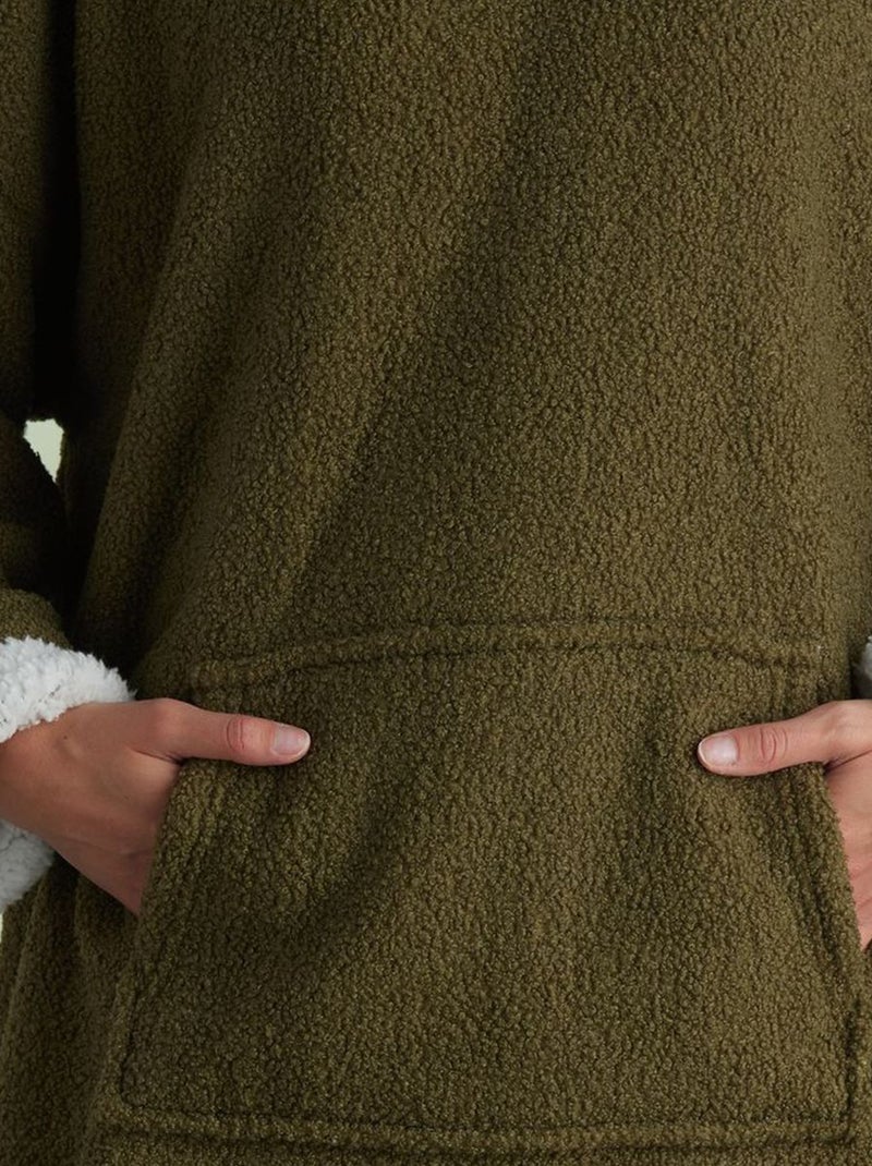 Plaid/poncho KAKI - Kiabi