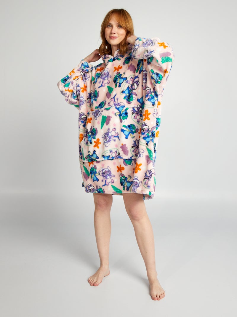 Plaid/poncho 'Stitch' ROSE - Kiabi